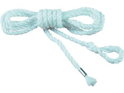 Lešenárske laná (Farba Dĺžka 3,0 m, Ø 9 mm, Veľkosť polypropylén biela)