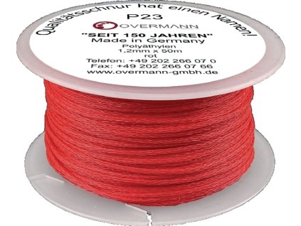 Murovacie šnúry (Farba Dĺžka 100 m Ø 2 mm, Veľkosť 35 kg polyetylén červená)