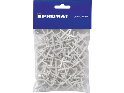 Kríže na obkladačky (Farba 2,5 mm, Veľkosť 100 kusov / vrecko)