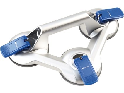 Odsávací zdvihák (Farba Nosnosť 100 kg Hlava Ø 120 mm, Veľkosť 3 hlavy hliník)