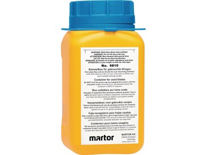 Zberné boxy (Farba vhodné pre použité čepele, Veľkosť D107xŠ105xV210 mm)