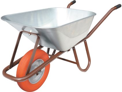 Fúrik  (Farba 90 l, Veľkosť polymérové koleso Oceľový ráfik s guličkovým ložiskom)