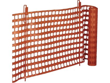 Bezpečnostné ploty (Farba Termoplast, Veľkosť Dĺžka 50 m Výška 1 m dopravná oranžová 6 kg)
