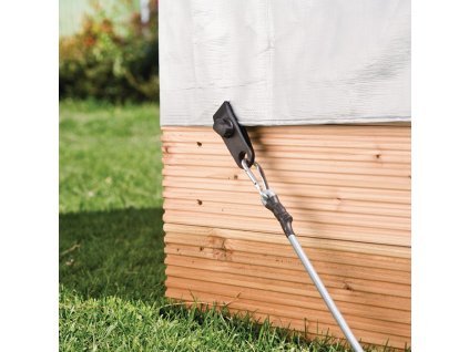 Upevnenie plachty (Farba 8 upevňovacích svoriek so skrutkami)