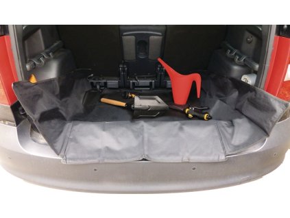 Rohože do kufra auta (Farba Polyester čierny, Veľkosť D105xŠ143 cm)