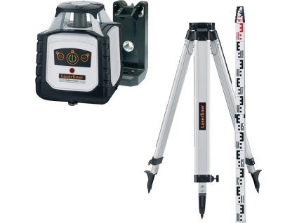 Rotačný laser (Farba max. 200 m, Veľkosť ± 4 °)