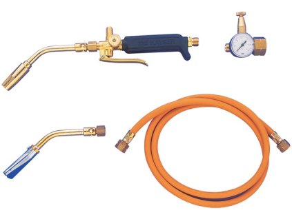 Spájkovacia súprava 5-dielna propánová KAYSER (Farba 5-dielny, Veľkosť Propán)