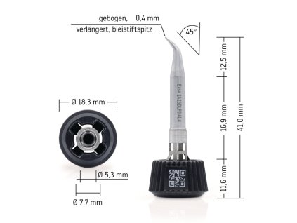 Spájkovací hrot ERSA (Farba Hrot ceruzky, Veľkosť Šírka 0,4 mm 0142SDLF04L/SB)