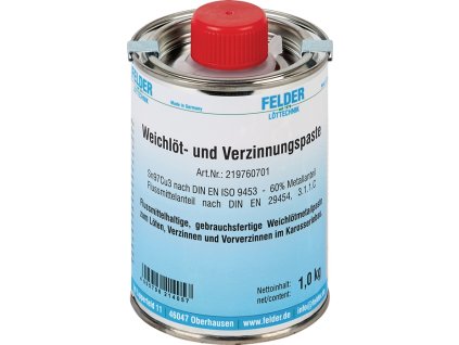 Spájkovacie pasty (Farba 230 - 250 °C, Veľkosť 1 kg S-Sn97Cu3)