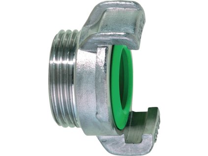 Rýchlospojky a príslušenstvo mosadz (Farba Nerezová oceľ, Veľkosť Vonkajší závit 1 ″)