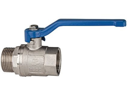 Guľové ventily (Farba 47,80 mm G 1 1/2 ″, Veľkosť vnútorná/vonkajšia strana DN 40 mm)