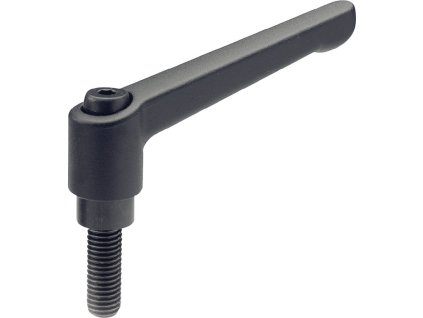 Upínacia páka (Farba d1 M 12 mm, Veľkosť l1 92 mm l2 40 mm Vonkajší závit)