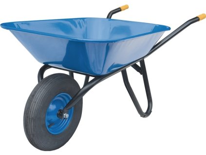 Kolesový vozík (Farba 85 l, Veľkosť polymérové koleso 21,5 kg Oceľový ráfik s guličkovým ložiskom)