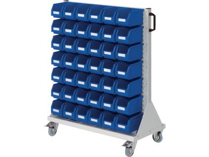 Vozík (Farba H1230xŠ1000xH500mm, Veľkosť Box x veľkosť 42 x veľkosť 6 modrá)