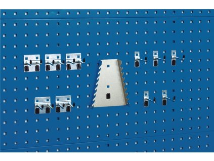 Držiak nástroja (Farba ŠxVmm, Veľkosť 5 háčikov/5 dvojitých háčikov/1 držiak 11 ks.)