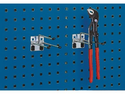 Držiak klieští (Farba Š45xD170 mm Ø 6 mm, Veľkosť vhodné pre perforované dosky)