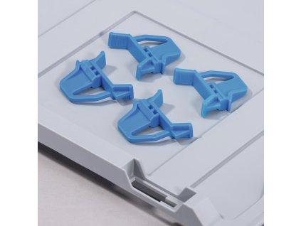 Uzávery (Farba modrá, Veľkosť vhodné pre protišmykové veko)