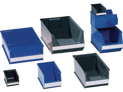 Úložný box s otvoreným čelom LOCKWEILER (Farba D500/450xŠ310xV200mm, Veľkosť PE modrá)