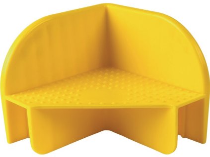 Rohy na stohovanie paliet (Farba žltý plast, Veľkosť 20ks/bal.)