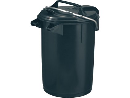 Odpadkové koše/veľké nádoby (Farba 35 l antracitový plast, Veľkosť s držiakom)