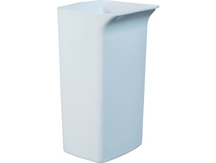Zberač recyklovateľného materiálu (Farba 40 litrov V590xŠ320xH360mm, Veľkosť biela bez veka)
