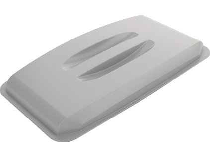 Veko pre zberače odpadu/recyklovateľného materiálu (Farba PP šedý Š501xD272mm, Veľkosť pre odpadkový kôš DURABIN® 60 l)