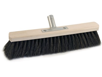 Metla (Farba Arenga dĺžka 400 mm, Veľkosť s kovovým držiakom rukoväte ploché drevo)