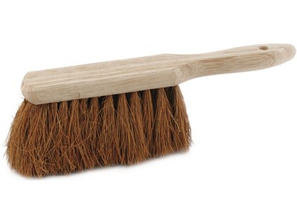 Ručná kefa s dreveným chrbtom (Farba Kokos dĺžka 280 mm, Veľkosť s dreveným chrbtom)