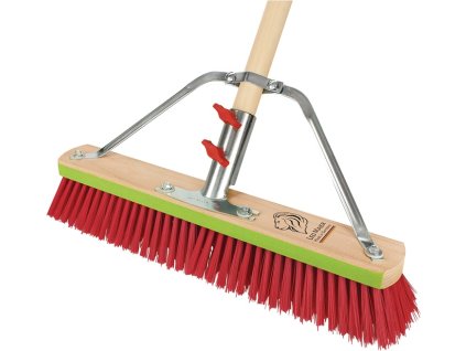 Metla (Farba Elaston štetiny, drevo Dĺžka 450 mm, Veľkosť s držiakom rukoväte)