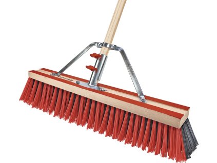 Metla (Farba PET + Elaston Dĺžka 600 mm, Veľkosť červená/čierna)