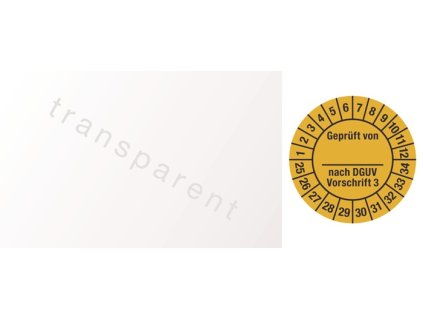 Plakety (Farba Š25xL60 mm, Veľkosť Rok 2025 - 2034 Fólia)