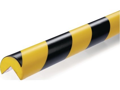 Výstražné a ochranné profily (Farba žltá/čierna 1000 mm, Veľkosť Polyuretánová pena Typ C25R)