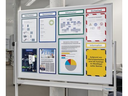 Magnetický priezor (Farba DIN A4 zelená, Veľkosť magnetické  5 ks/kartón)