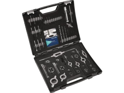 Súprava nástrojov na rezanie závitov TECWERK M3-M12 (Farba M3-M12, Veľkosť 52 dielov HSS)