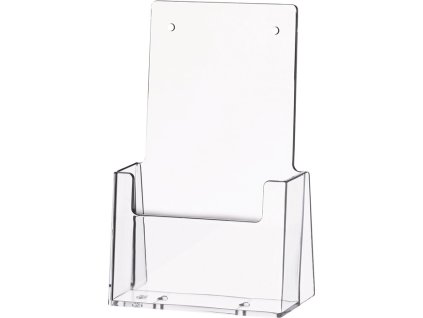 Stolový držiak na letáky (Farba 1/3 DIN A4/C6 dlhé, Veľkosť Plastový priehľadný voľne stojace)