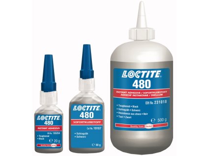Lepidlo sekundové 480 kyanoakrylátové (Farba popis, Veľkosť 500 g fľaška)