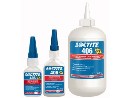 Lepidlo sekundové 406 kyanakrylátové (Farba popis, Veľkosť 500 g fľaška)