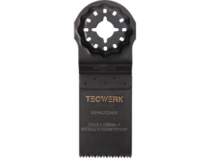Ponorné pílové listy Starlock TECWERK (Farba Šírka 32 mm Hĺbka ponoru 40 mm 12 ks, Veľkosť Starlock)