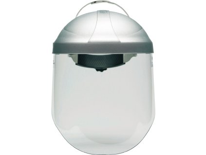 Pokrývka hlavy a zorník Tuffmaster H8 WP96 so zorníkom z polykarbonátu číreho 3M (Farba so štítom, Veľkosť polykarbonát číry)