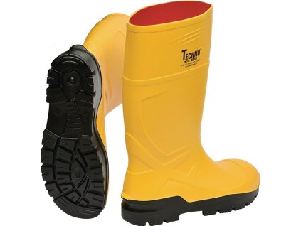 Bezpečnostná obuv Rönne S5 SR CI FO EN ISO 20345:2022 Polyuretán TECHNO BOOTS (Farba Veľkosť 46 žltá, Veľkosť S5 SR CI FO EN ISO 20345:2022 polyuretán)