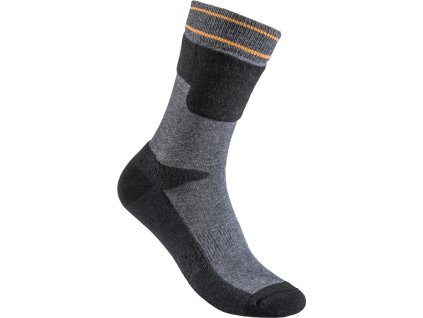 Funkčná ponožka Dibbersen FELDTMANN (Farba Veľkosť 47-50 čierna/sivá)