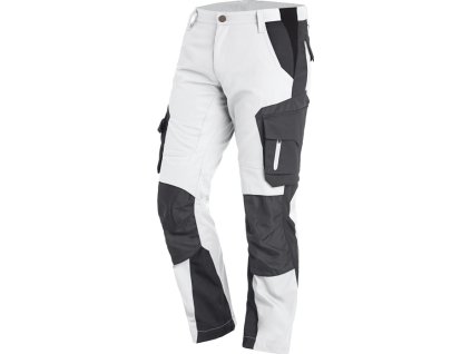 Pracovné nohavice FLORIAN FHB (Farba veľkosť 58, Veľkosť biela/antracitová)