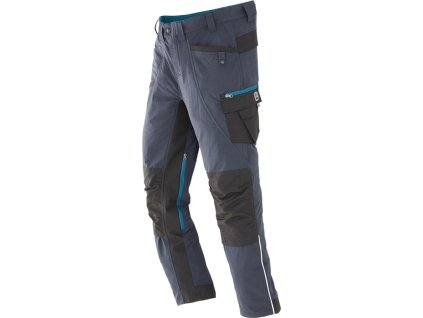 Pracovné nohavice Terrax Workwear antracit/petrol TERRAX (Farba veľkosť 60, Veľkosť antracit/benzín)