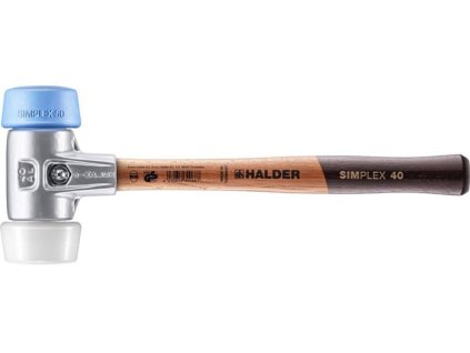 Kladivo s mäkkým povrchom  HALDER 3117.051 Dĺžka 330 mm Hlava Ø 50 mm (Farba Dĺžka 330 mm Hlava Ø 50 mm, Veľkosť mäkké/stredne tvrdé drevo)
