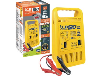 Nabíjačka batérií TCB 120 12 V 3,5-7 A GYS (Farba 12 V, Veľkosť 3,5-7 A)