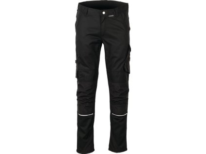 Nohavice do pása čierne/čierne PLANAM (Farba veľkosť 60, Veľkosť čierna/čierna)