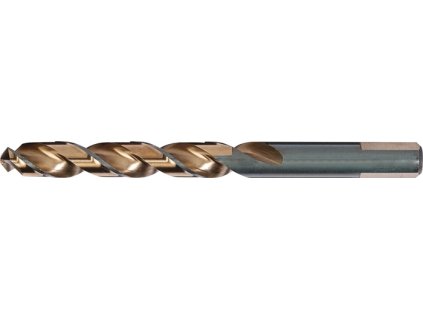 Vrták špirálový DIN 338 typ VA Menovitý Ø 12 mm HSS-Co5 parou kalená 3-hranná stopka (Farba Menovitý Ø 12 mm, Veľkosť HSS-Co5 parou kalená 3-hranná stopka)
