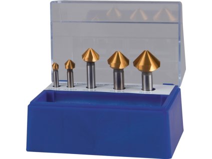 Sada zápustiek TECWERK 6,3-25 mm (Farba 6,3-25 mm, Veľkosť HSS TiN)