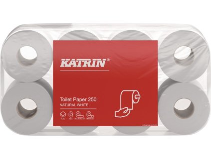 Toaletný papier Katrin 250 2-vrstvový KATRIN (Farba 2-vrstvový)