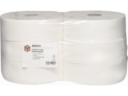 Toaletný papier ELOclean Comfort Jumbo 2-vrstvový ELOS (Farba 2-vrstvový)